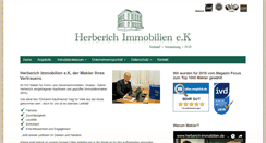 Desktop Screenshot of herberich-immobilien.de